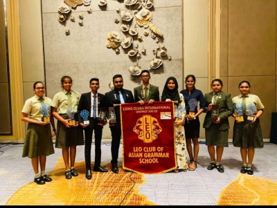 Proud Leo&#039;s of AGS Conquer - Sri Lanka